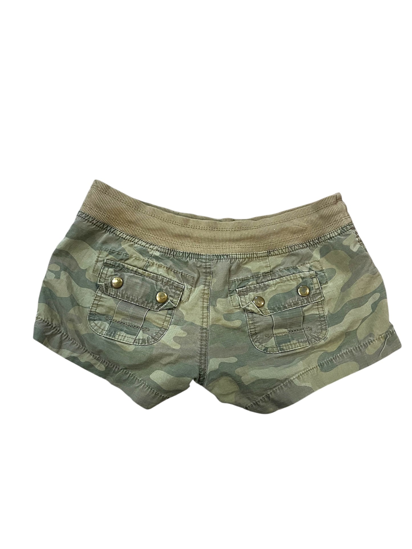Low Rise Camo Shorts